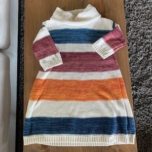 Girls Turtleneck Sweater Dress (5T)